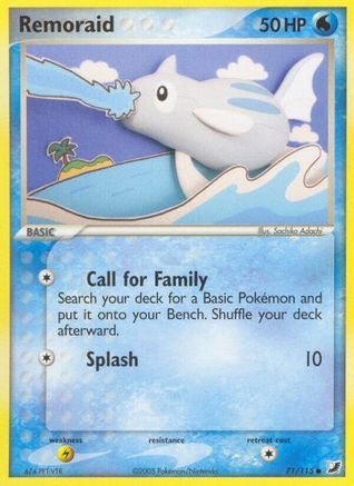 Image of Remoraid (71/115) (Stamped) [EX: Unseen Forces]