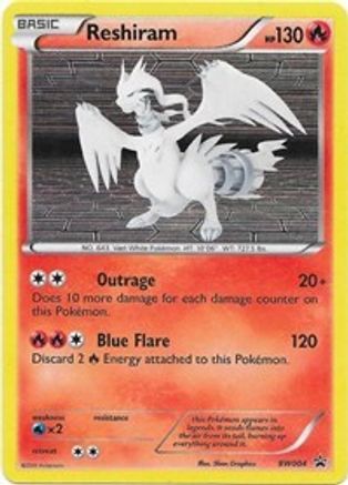 Image of Reshiram (BW004) [Black & White: Black Star Promos]