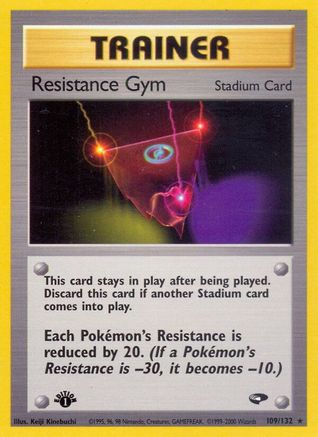 Image of Resistance Gym (109/132) [Gym Challenge 1st Edition]