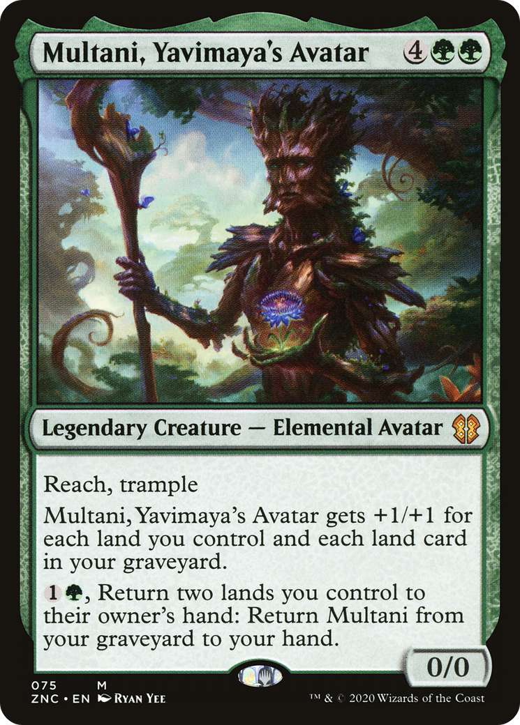 Image of Multani, Yavimaya's Avatar [Zendikar Rising Commander]
