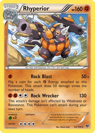 Image of Rhyperior (62/146) [XY: Base Set]