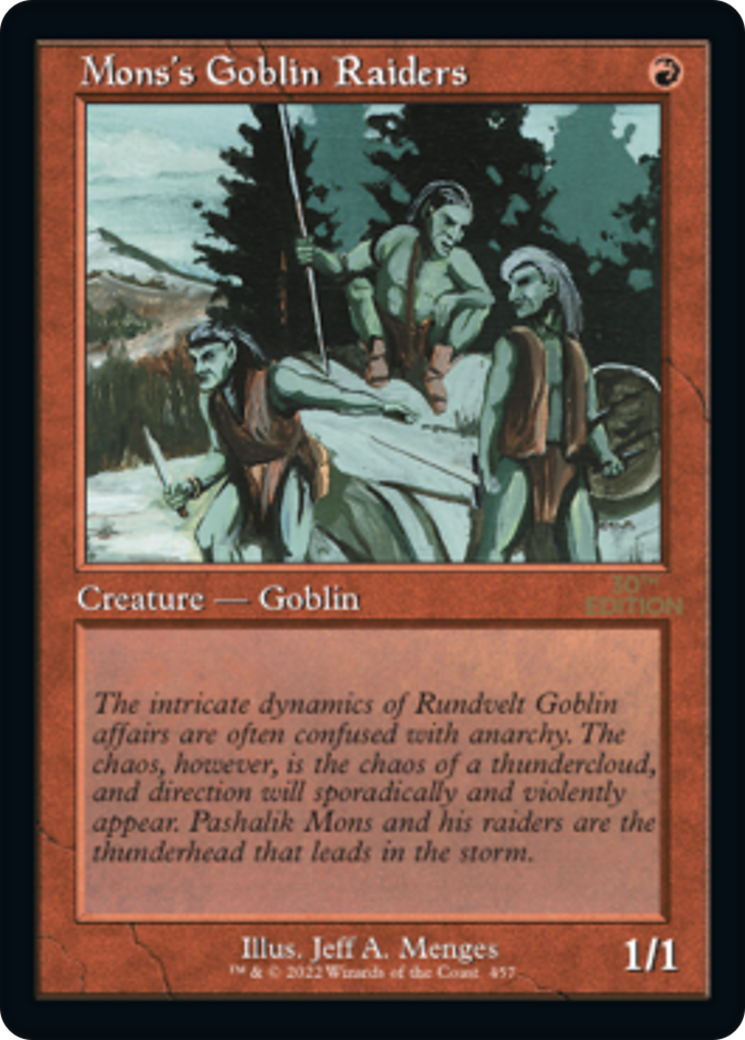 Image of Mons's Goblin Raiders (Retro) [30th Anniversary Edition]
