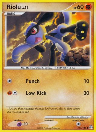 Image of Riolu (117/146) [Diamond & Pearl: Legends Awakened]