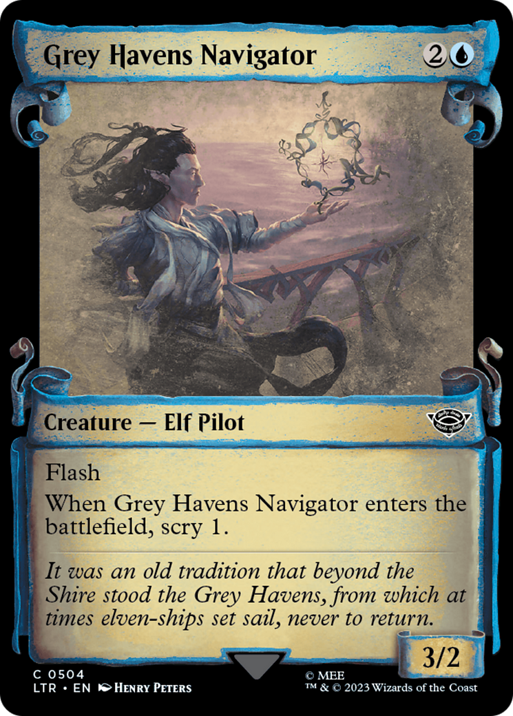Image of Grey Havens Navigator [The Lord of the Rings: Tales of Middle-Earth Showcase Scrolls]