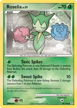 Image of Roselia (96/130) [Diamond & Pearl: Base Set]
