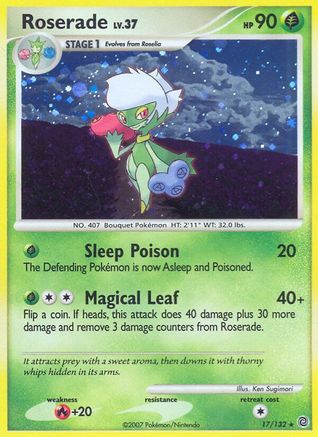 Image of Roserade (17/132) [Diamond & Pearl: Secret Wonders]