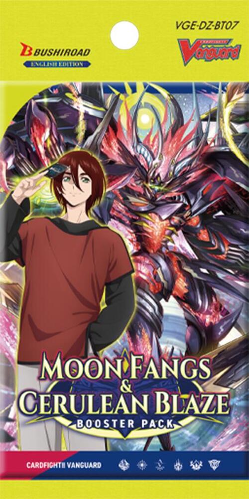 Image of MOON FANGS & CERULEAN BLAZE - CARDFIGHT VANGUARD - VGE-DZ-BT07 - BOOSTER PACK