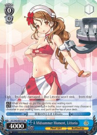 Image of A Midsummer Moment, Littorio (KC/S42-E077S SR) [KanColle: Arrival! Reinforcement Fleets from Europe!]