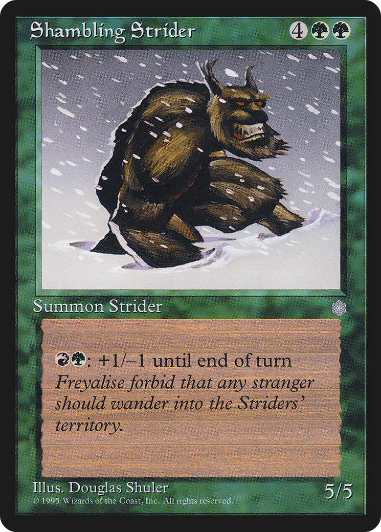 Image of Shambling Strider [Ice Age]
