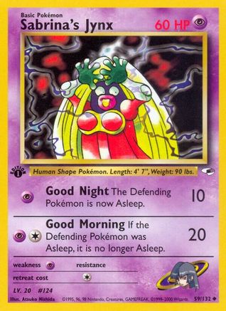 Image of Sabrina's Jynx (59/132) [Gym Heroes 1st Edition]