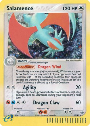 Image of Salamence (10/97) [EX: Dragon]