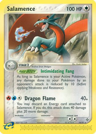 Image of Salamence (19/97) [EX: Dragon]
