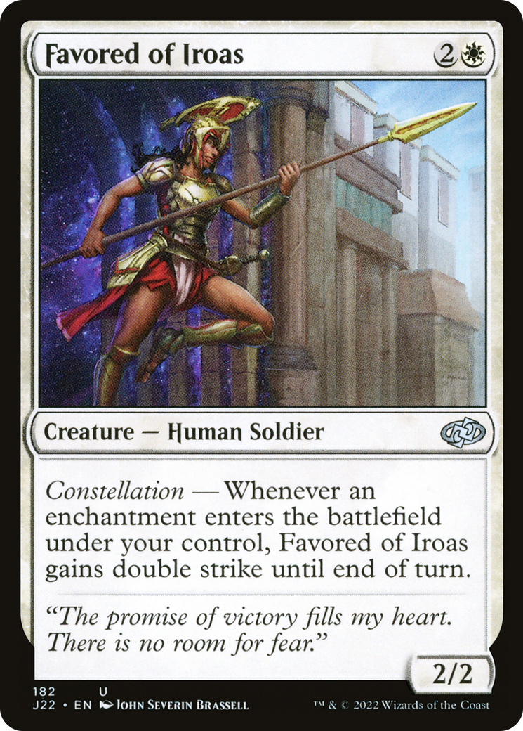Image of Favored of Iroas [Jumpstart 2022]