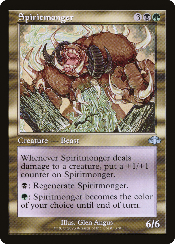 Image of Spiritmonger (Retro) [Dominaria Remastered]
