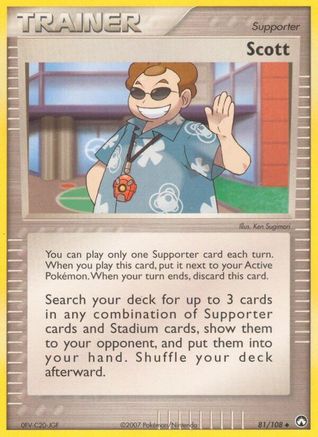 Image of Scott (81/108) (Stamped) [EX: Power Keepers]
