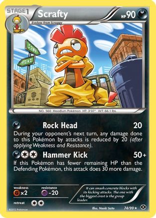 Image of Scrafty (74/99) [Black & White: Next Destinies]