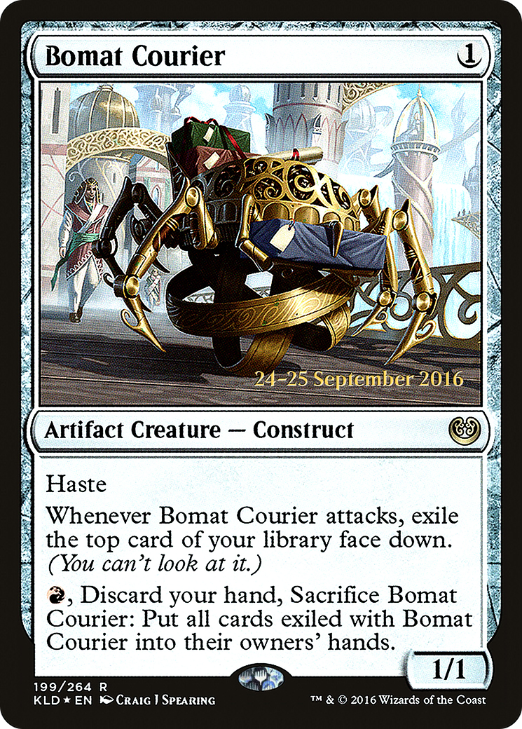 Image of Bomat Courier [Kaladesh Prerelease Promos]