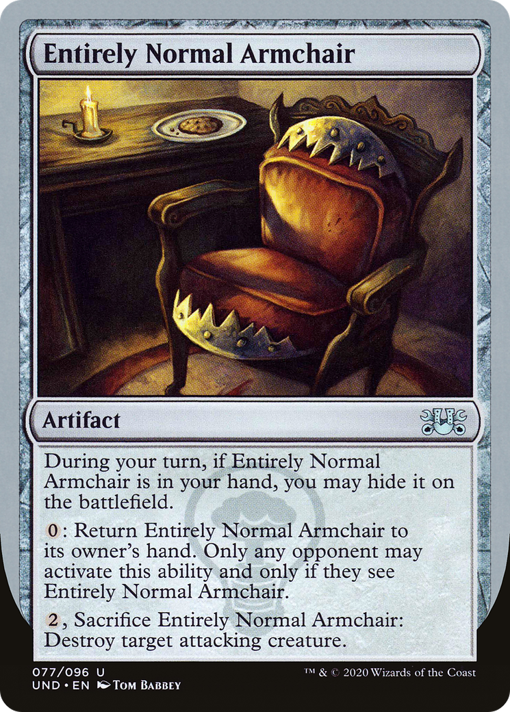 Image of Entirely Normal Armchair [Unsanctioned]