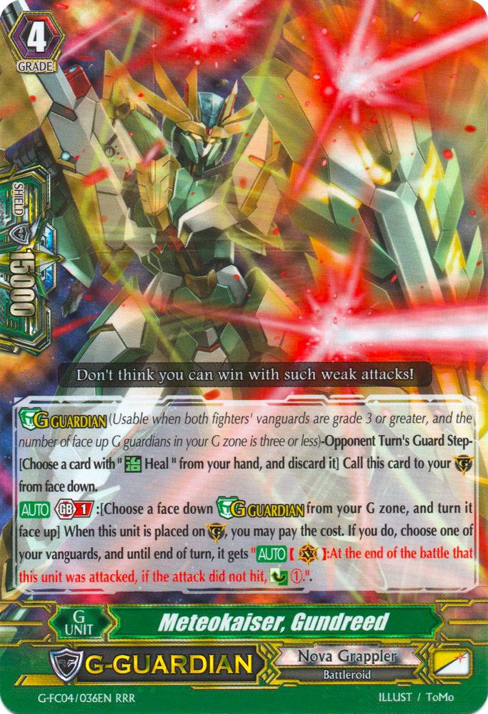 Image of Meteokaiser, Gundreed (G-FC04/036EN) [Fighters Collection 2017]