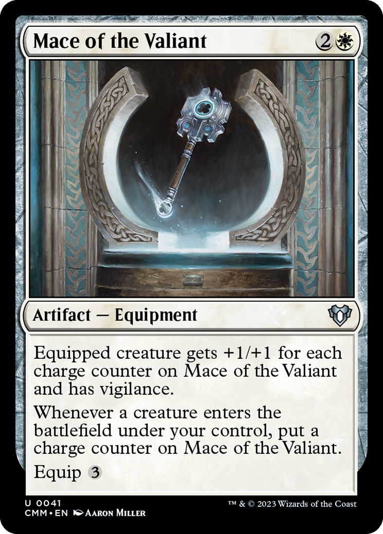 Image of Mace of the Valiant [Commander Masters]