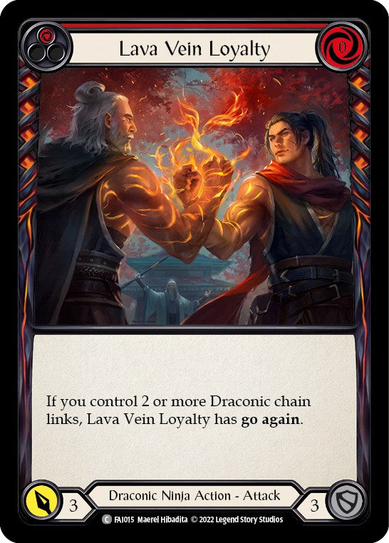 Image of Lava Vein Loyalty (Red) [FAI015] (Uprising Fai Blitz Deck)
