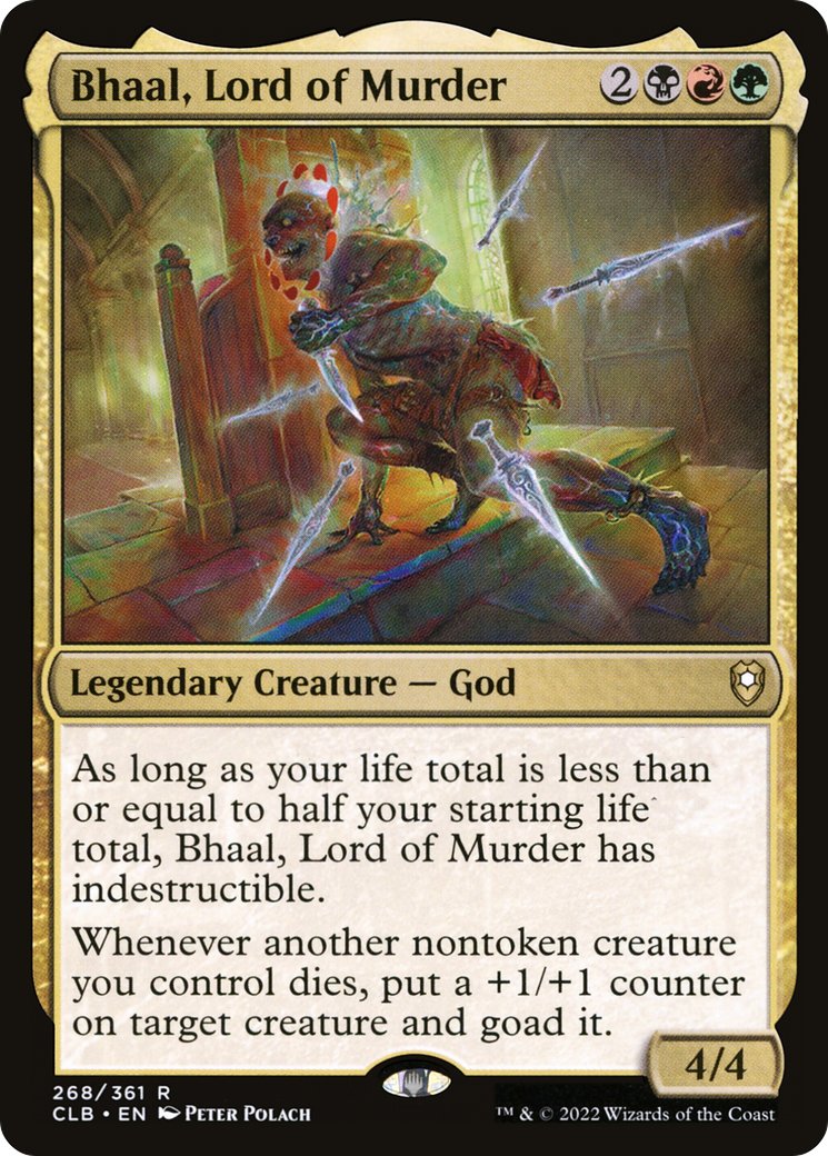 Image of Bhaal, Lord of Murder [Commander Legends: Battle for Baldur's Gate]