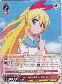 Image of Deep Friendship, Chitoge (NK/W30-E051 RR) [NISEKOI -False Love-]