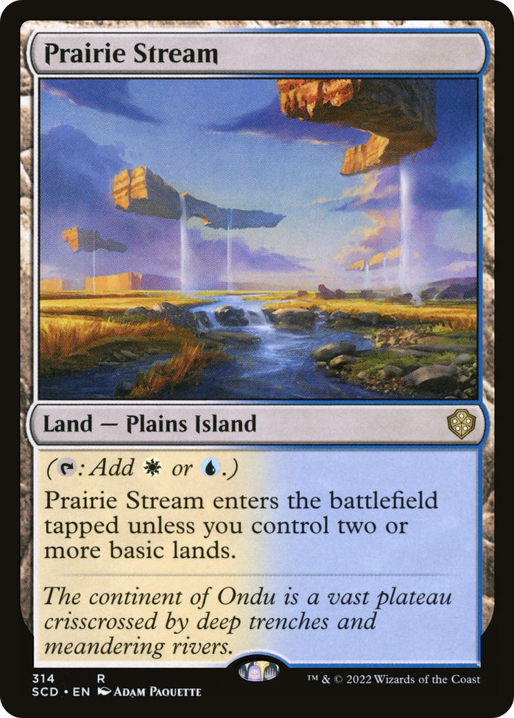 Image of Prairie Stream [Starter Commander Decks]
