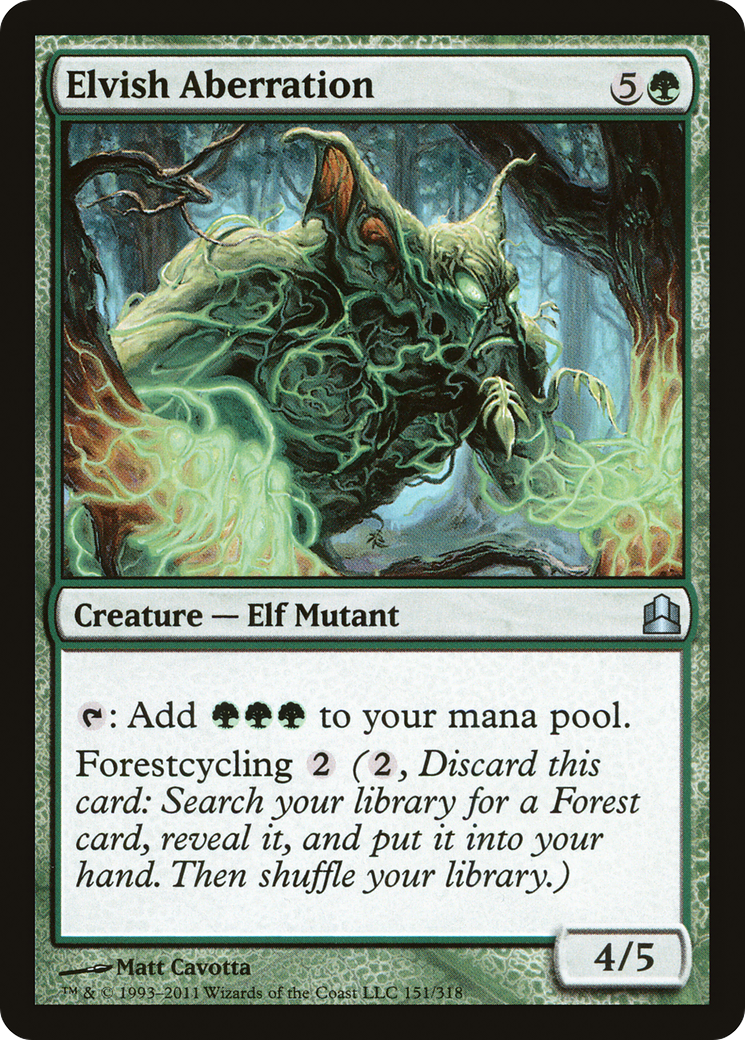 Image of Elvish Aberration [Commander 2011]