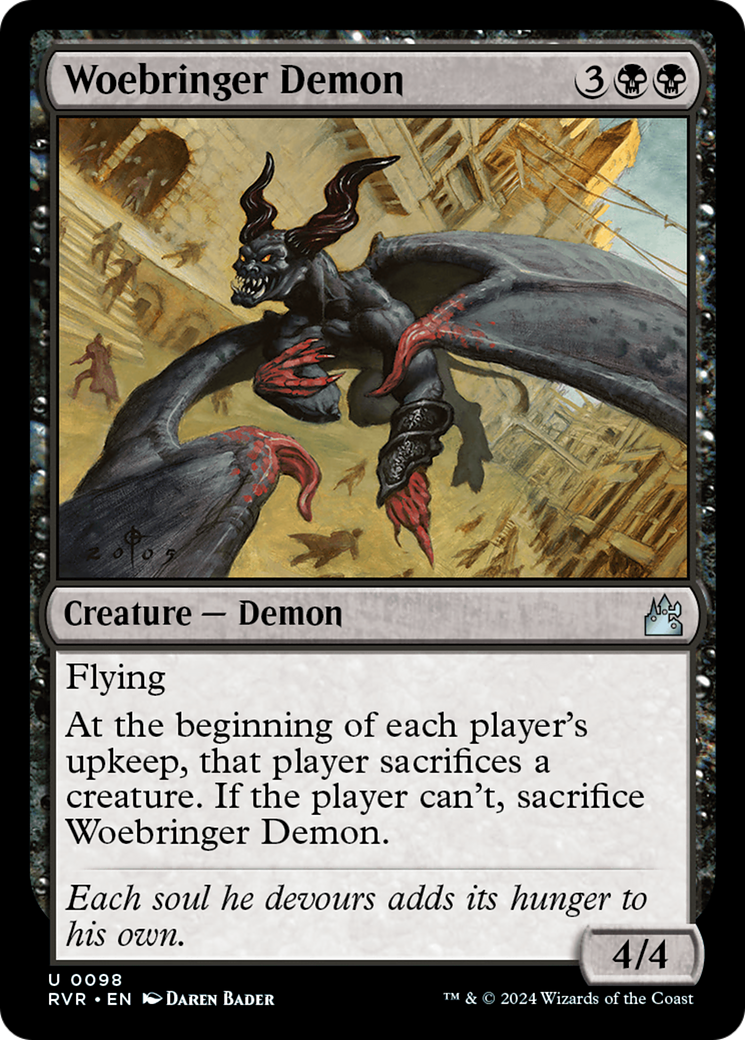 Image of Woebringer Demon [Ravnica Remastered]