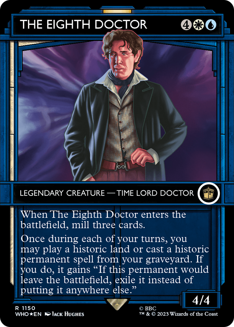Image of The Eighth Doctor (Showcase) (Surge Foil) [Doctor Who]
