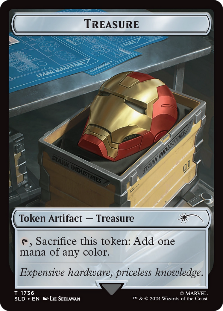 Image of Treasure Token (1736) [Secret Lair Drop Series]