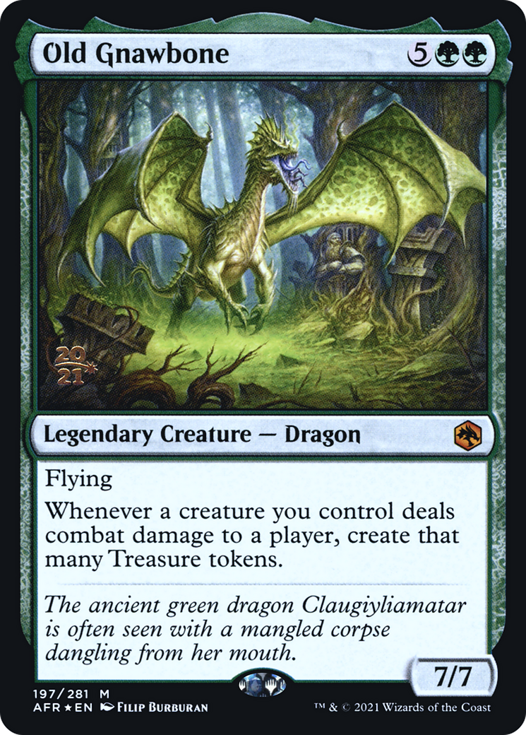 Image of Old Gnawbone [Dungeons & Dragons: Adventures in the Forgotten Realms Prerelease Promos]