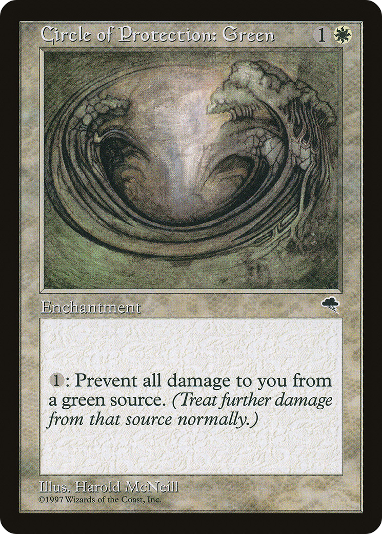 Image of Circle of Protection: Green [Tempest]