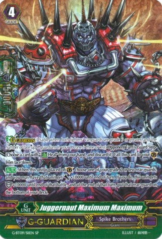 Image of Juggernaut Maximum Maximum (G-BT09/S11EN) [Divine Dragon Caper]