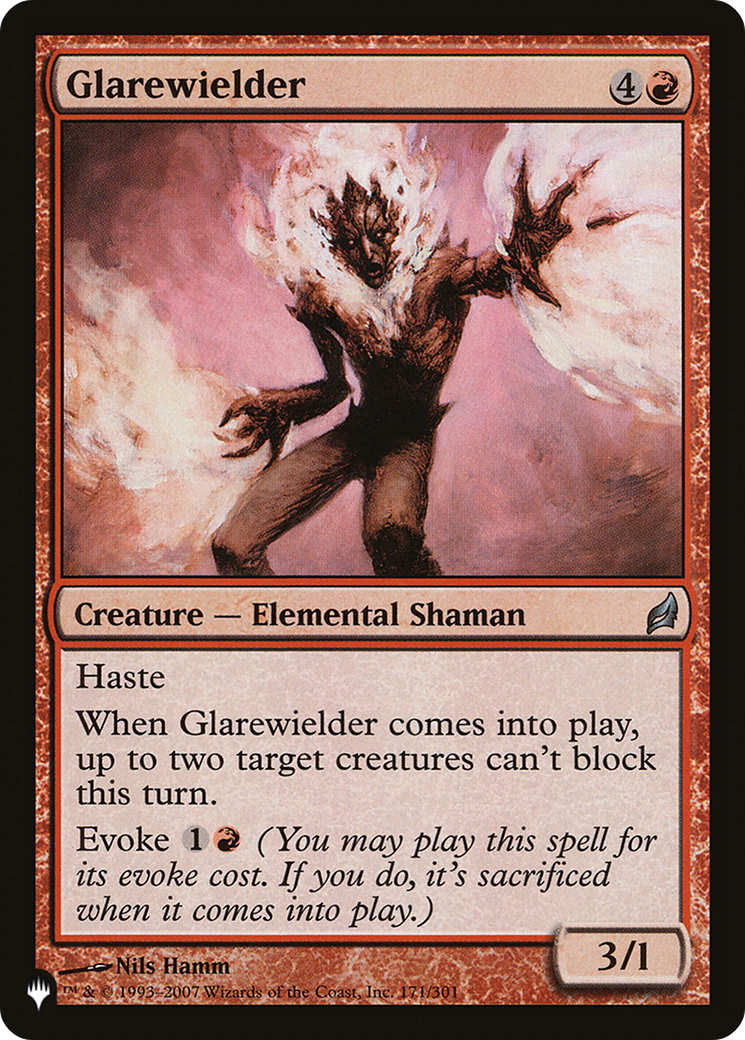 Image of Glarewielder [The List]