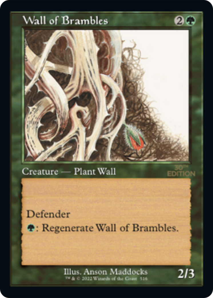 Image of Wall of Brambles (Retro) [30th Anniversary Edition]