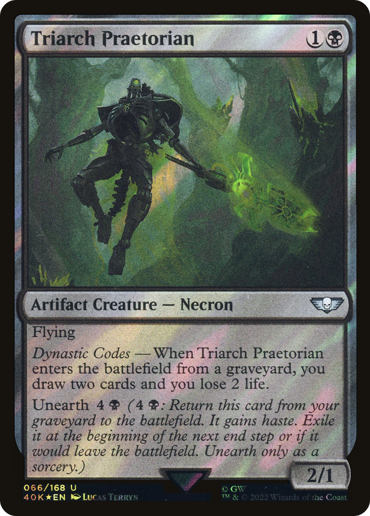 Image of Triarch Praetorian (Surge Foil) [Warhammer 40,000]