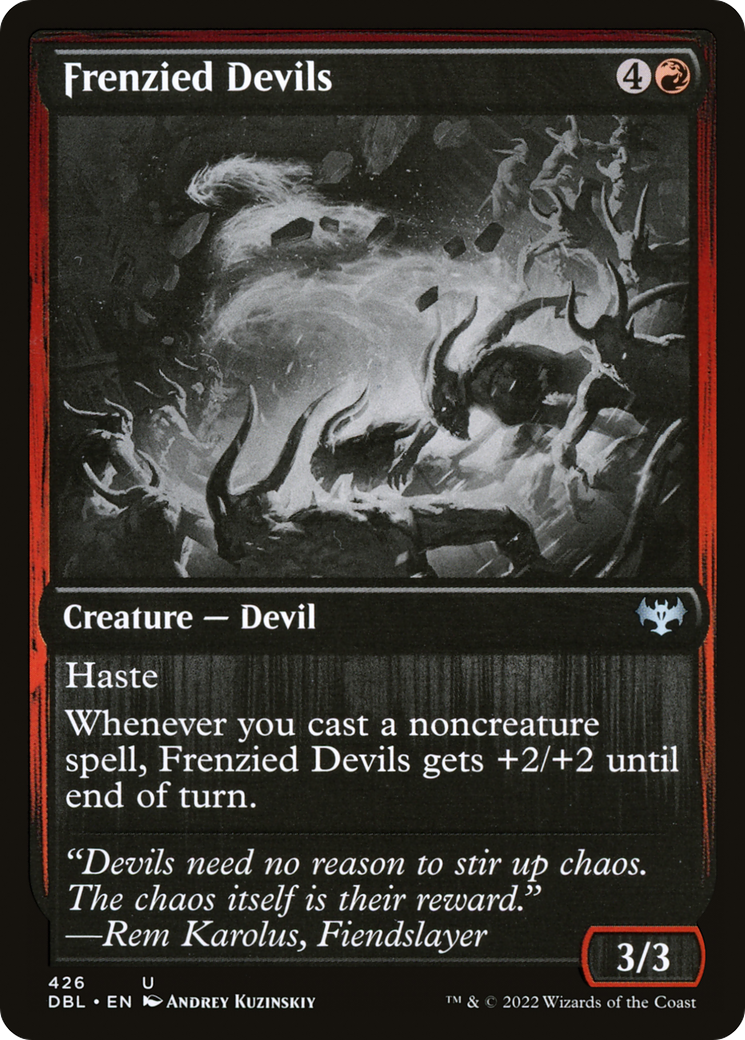 Image of Frenzied Devils [Innistrad: Double Feature]