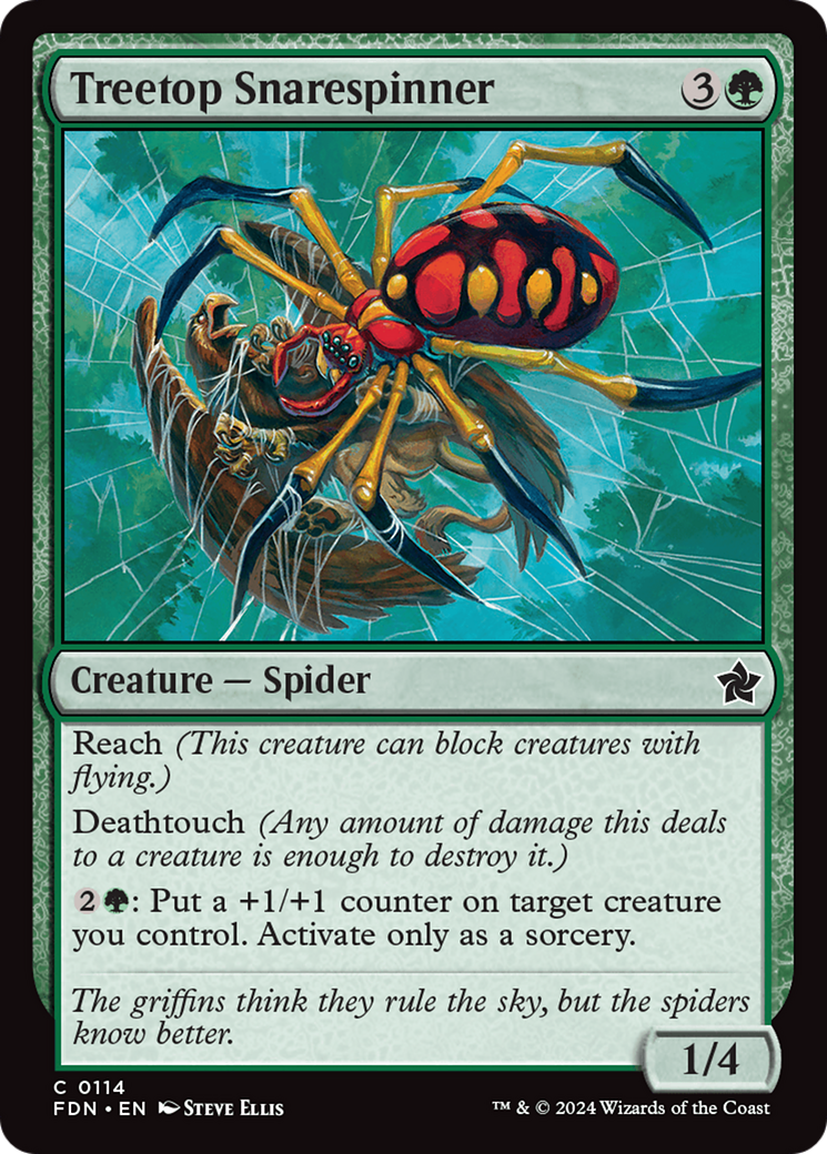 Image of Treetop Snarespinner [Foundations]