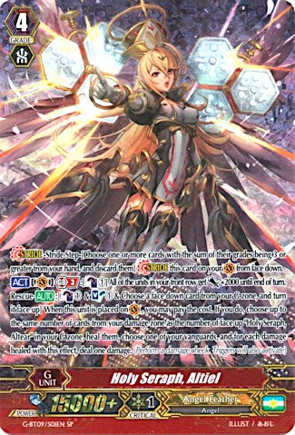 Holy Seraph, Altiel (G-BT09/S01EN) [Divine Dragon Caper]