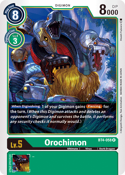 Image of Orochimon [BT4-058] [Great Legend]
