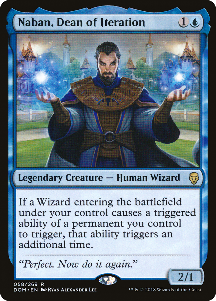 Image of Naban, Dean of Iteration [Dominaria]