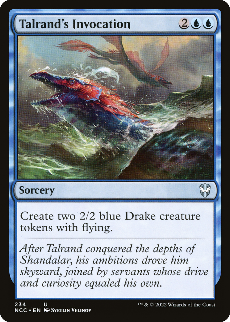 Image of Talrand's Invocation [Streets of New Capenna Commander]