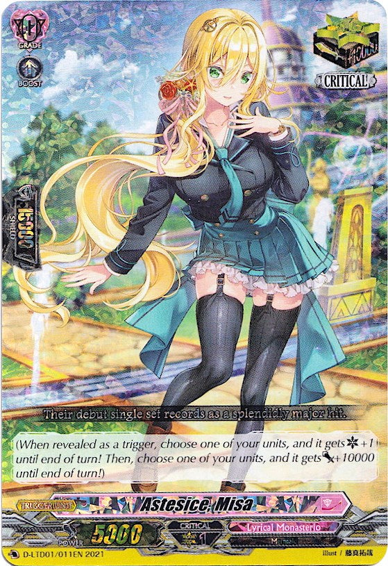 Image of Astesice, Misa (Parallel Foil) (D-LTD01/011EN) [Ahoy! Lyrical Monasterio!]