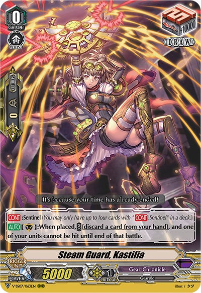 Image of Steam Guard, Kastilia (V-SS07/063EN) [Clan Selection Plus Vol.1]