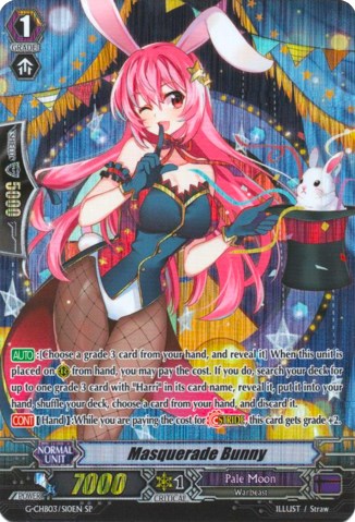 Image of Masquerade Bunny (G-CHB03/S10EN) [Rummy Labyrinth Under the Moonlight]