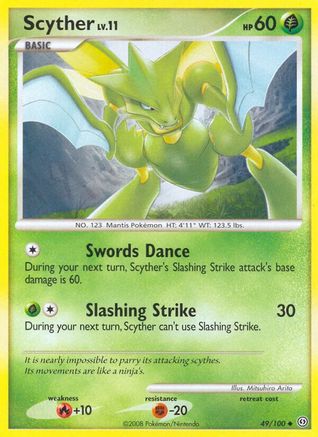 Image of Scyther (49/100) [Diamond & Pearl: Stormfront]
