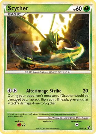 Image of Scyther (36/90) [HeartGold & SoulSilver: Undaunted]