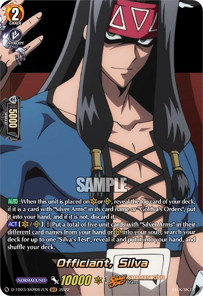 Image of Officiant, Silva (D-TB03/SKR067EN) [Shaman King]